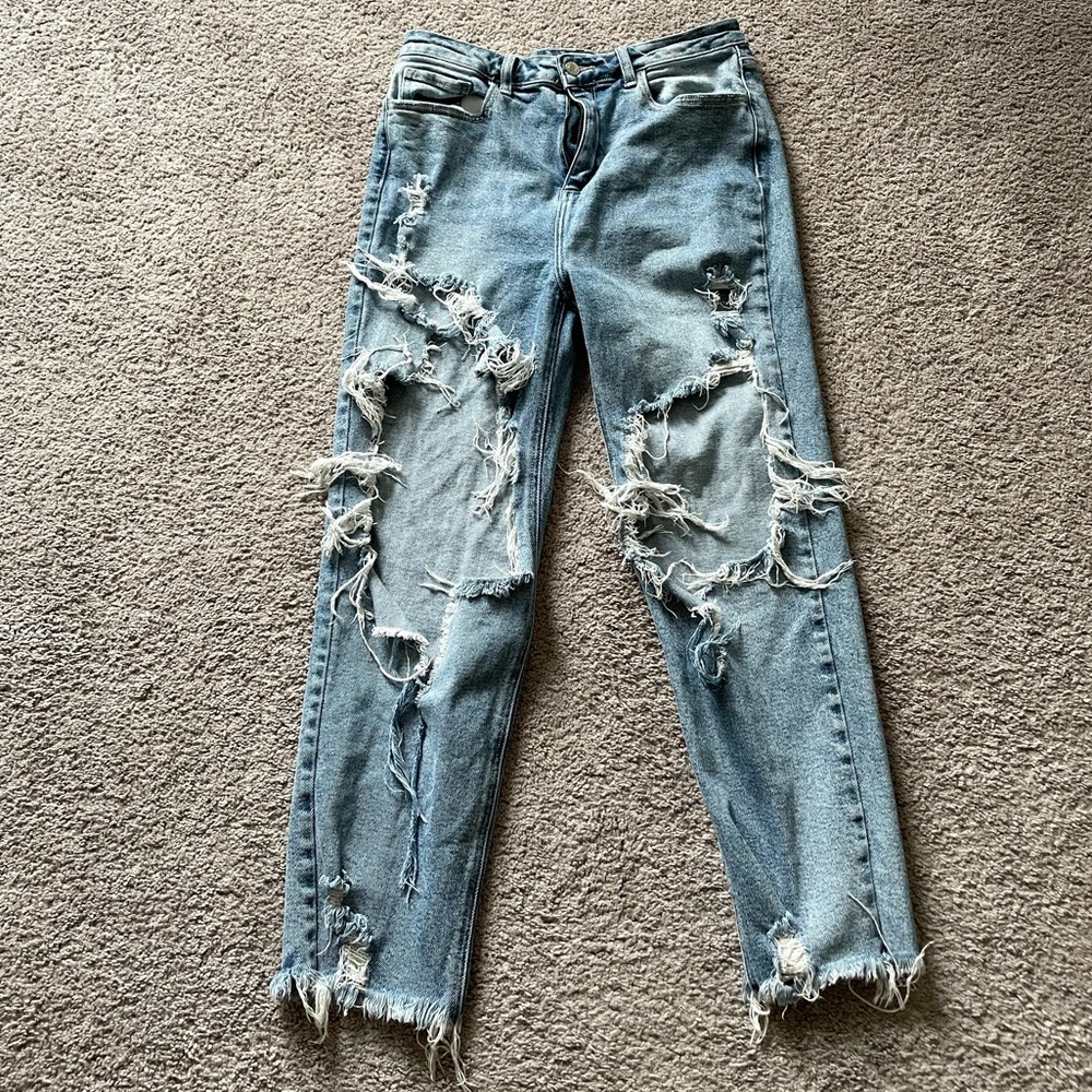 Super distressed Colombian brand Cello jeans
